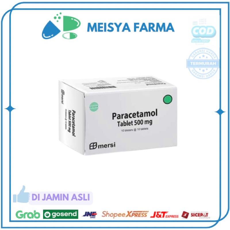 Paracetamol Box Mersi