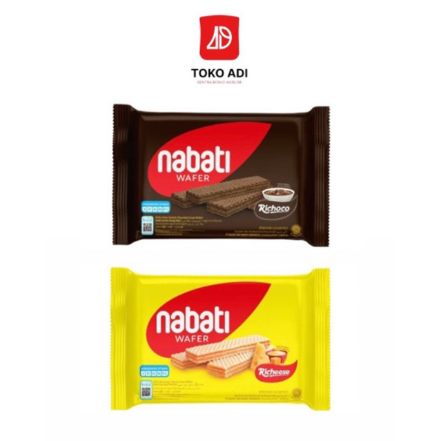 

PROMO! Nabati Richeese Wafer Keju Coklat Vegetable Chocolatos Keju