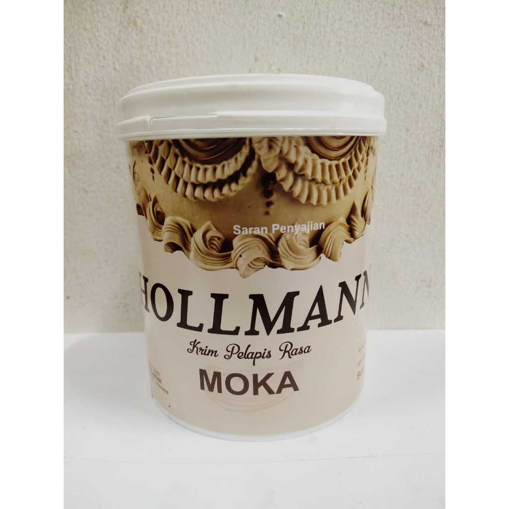 

BUTTER CREAM HOLLMANN MOCCA 350GR / HOLLMAN BUTTERCREAM MOKA SIAP PAKAI EMBER