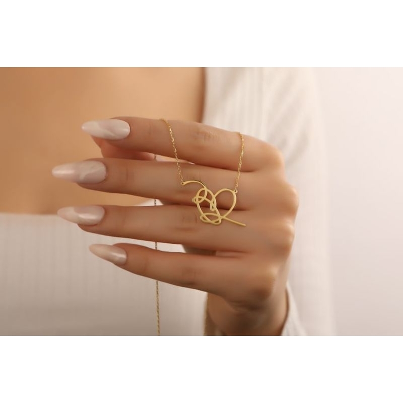 Kalung BTS Love Yourself Lapis Emas 24k Titanium Anti Karat Kalung BTSARMY