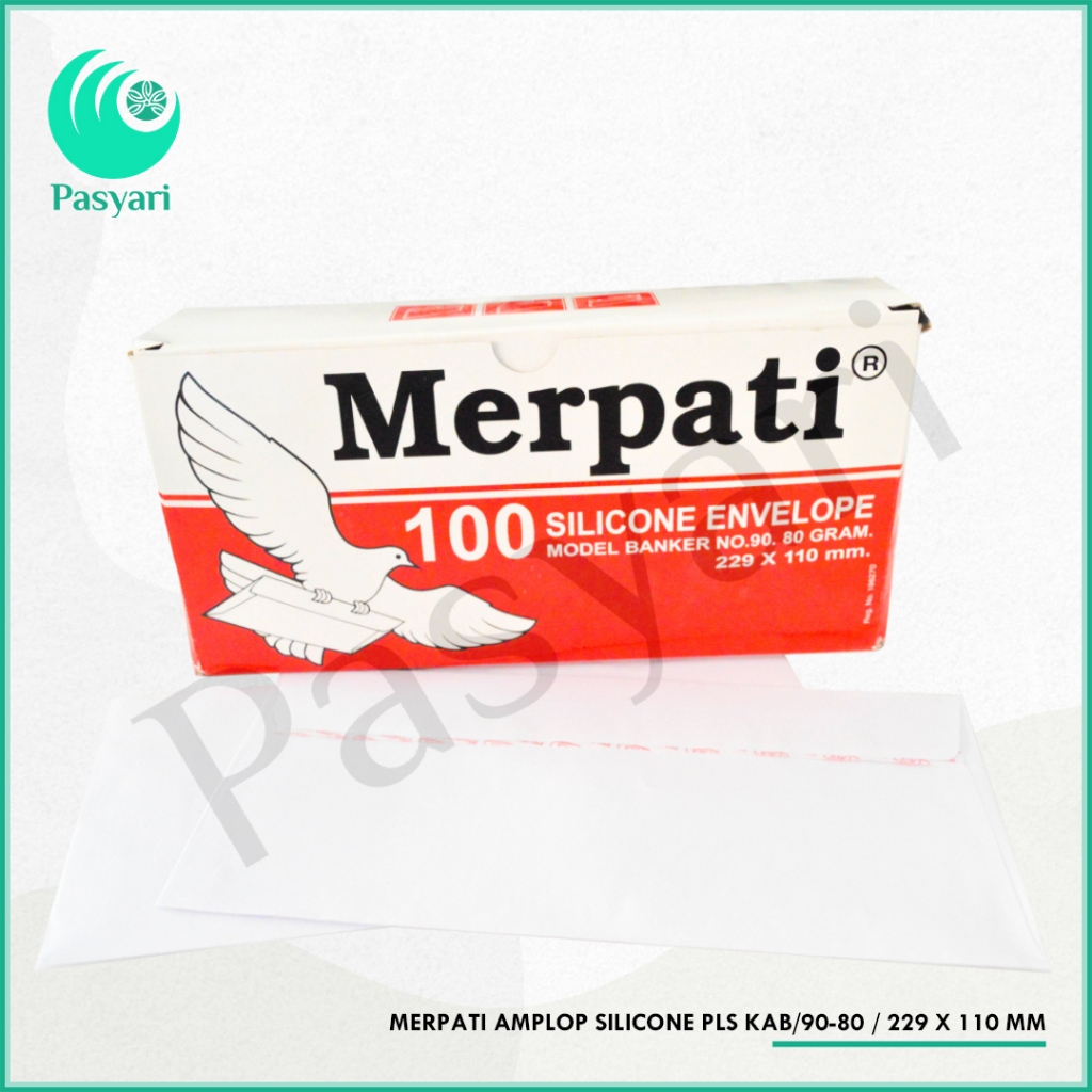 

MERPATI AMPLOP SILICONE PLS KAB/90-80 / 229 x 110 mm
