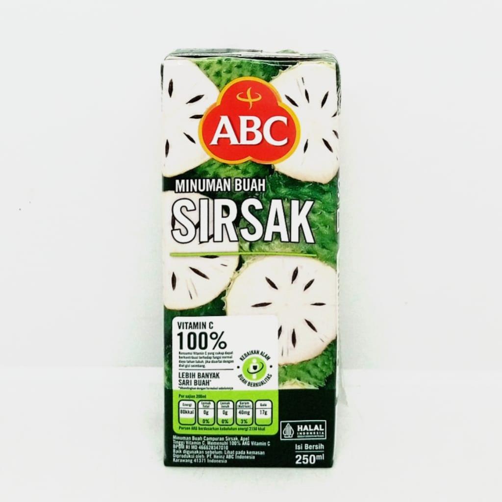 

Minuman ABC minuman buah Sitrsak 250 ml