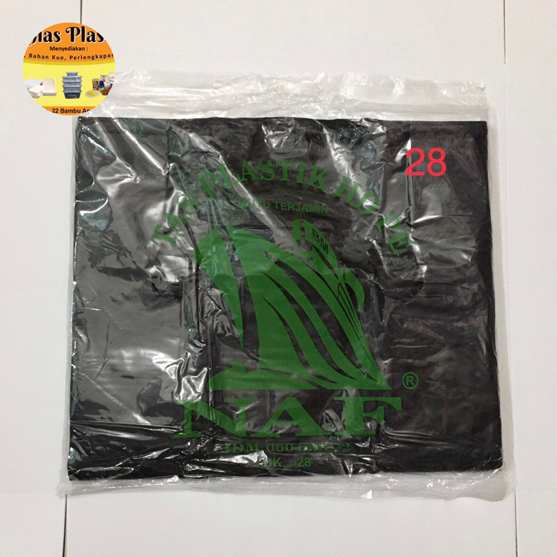 Kantong Plastik Kresek Hitam 28 Tebal