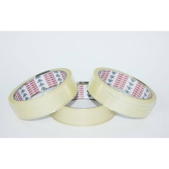 

Lakban Bening 1 inch x 72 yard / Solasi 1 inch