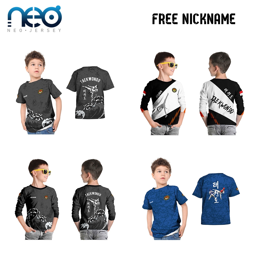 Jersey Taekwondo | Jersey Taekwondo Anak | Jersey Taekwondo Customo | Kaos Taekwondo | Bela Diri Jer