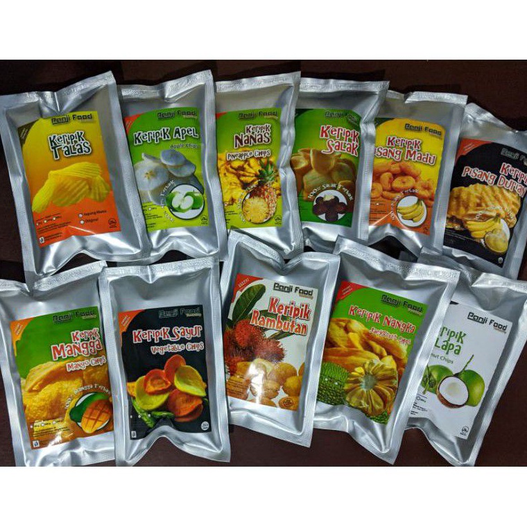 

8EBBE READY MEDAN KERIPIK BUAH & SAYUR (ANEKA BUAH & SAYUR) 65 GRAM - 90 GRAM 46