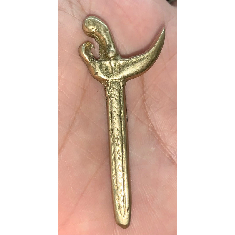 PIN BROS ASESORIS KERIS BAHAN KUNINGAN