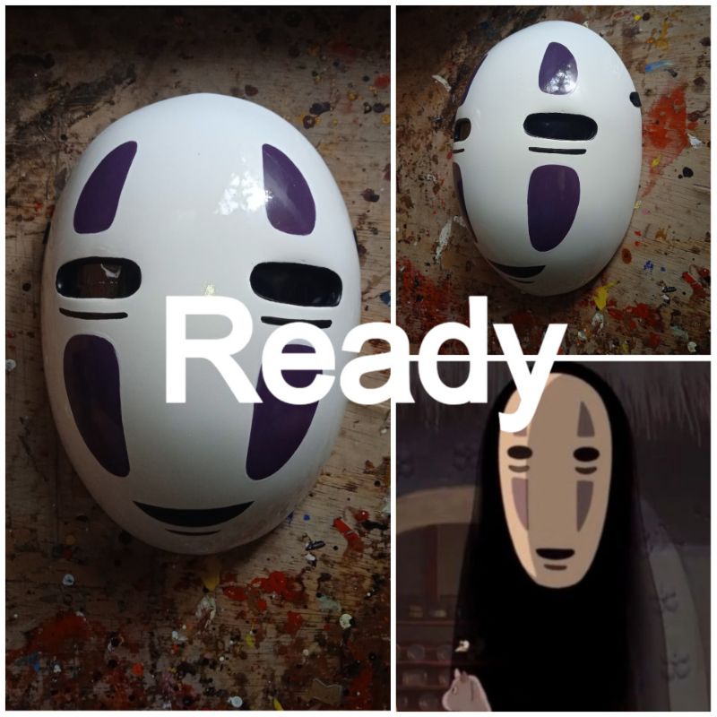 Topeng Mask No Face Kaonashi Anime Spirited Away Cosplay