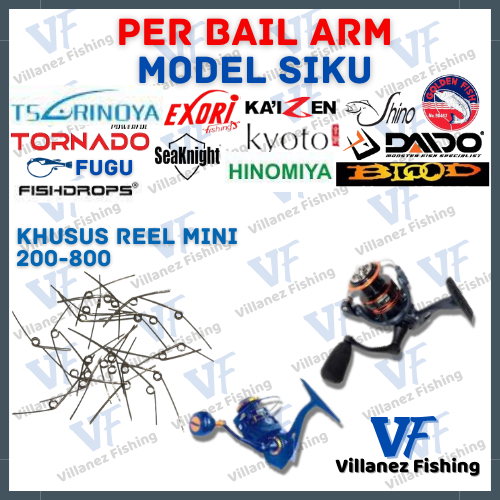 SPAREPART/PART REEL PANCING BAIL ARM SIKU/BAIL ARM/BAILARM SPRING/ PER BAILARM MODEL SIKU KHUSUS UNT