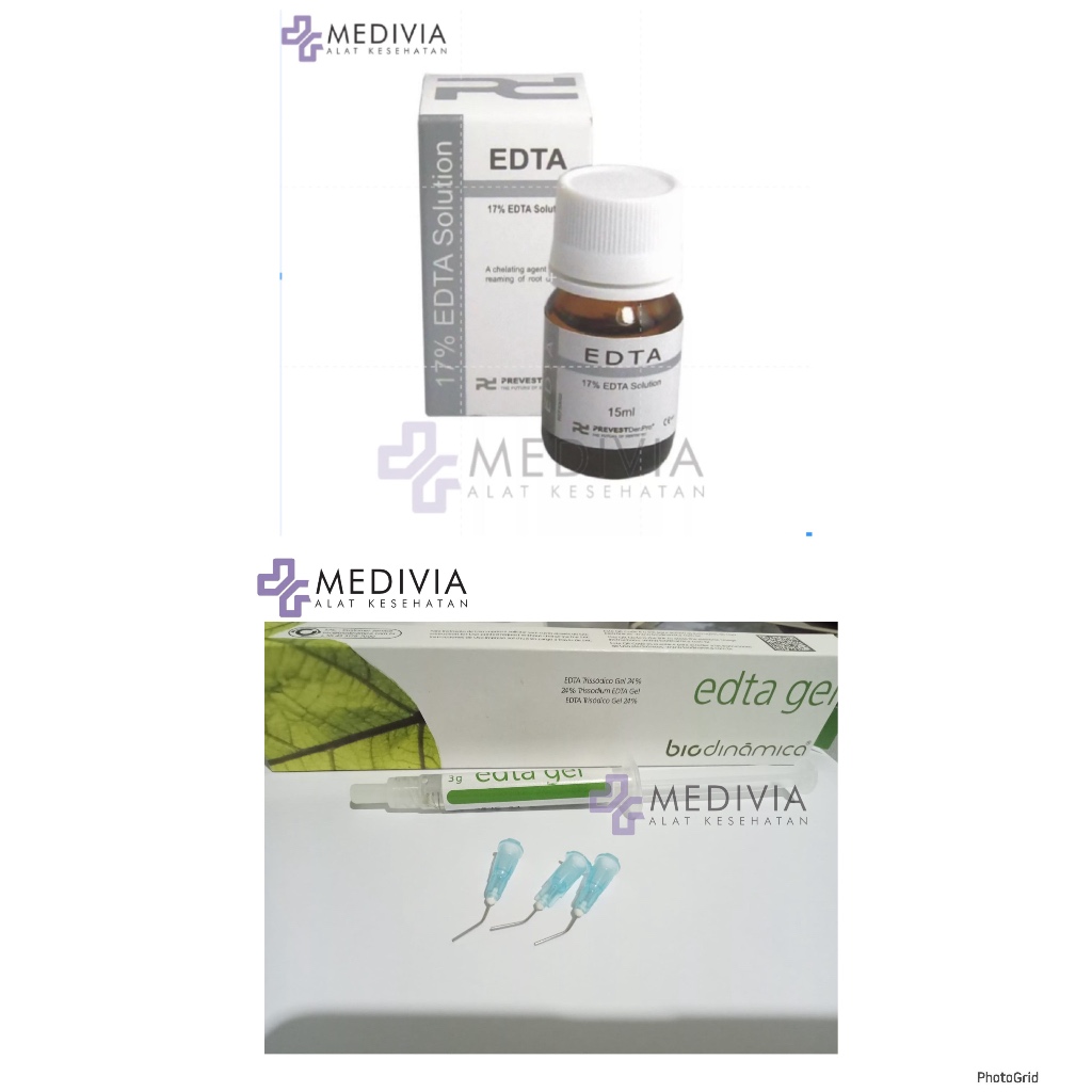 DENTAL EDTA SOLUTION 17% / EDTA CAIR/ LARUTAN EDTA / CAIRAN IRIGASI ENDO