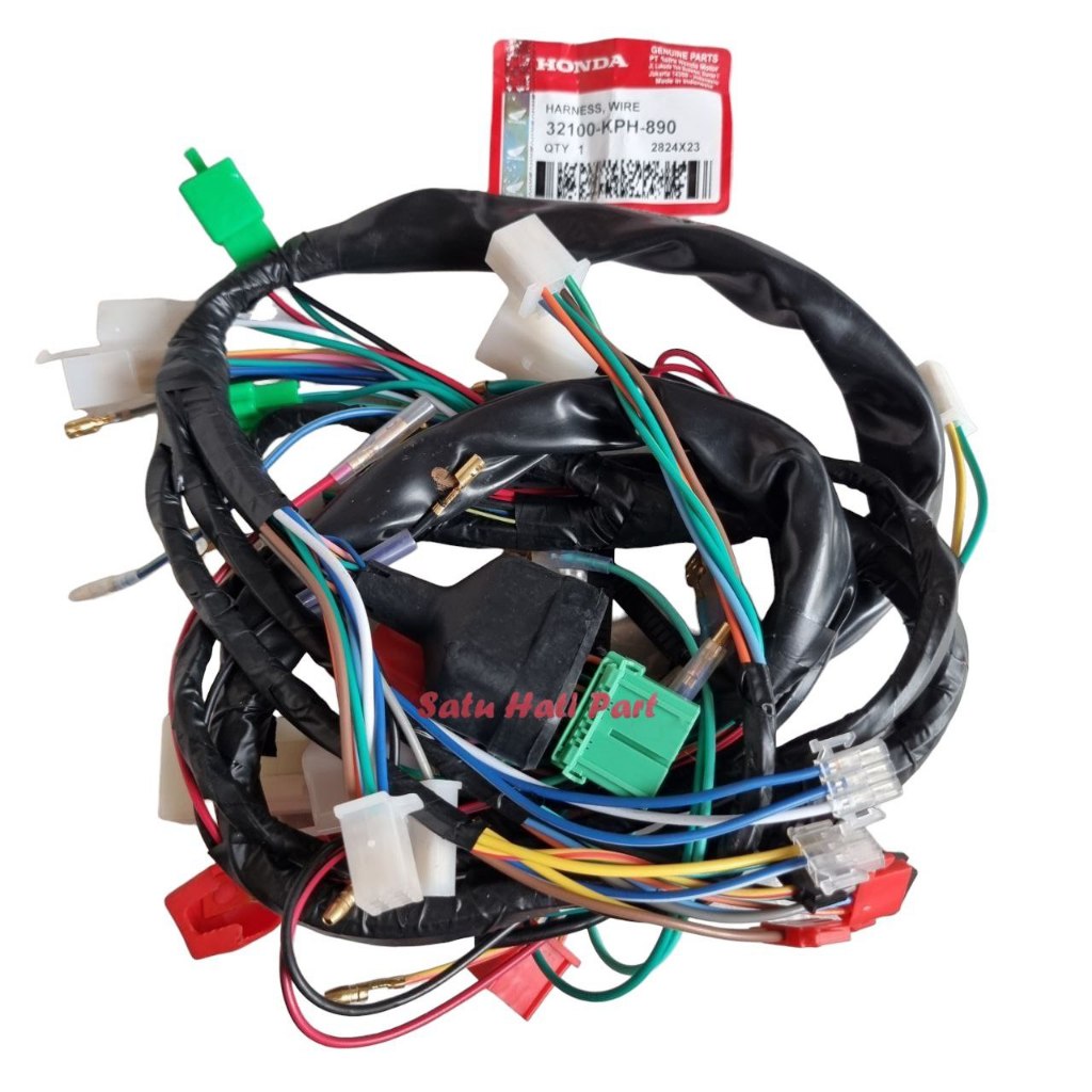 Kabel Body Set Assy Komplit KPH Karisma, Supra X 125 Original Honda