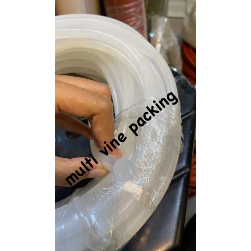 Oring silikon padat 6mm O-ring cord silicone meteran