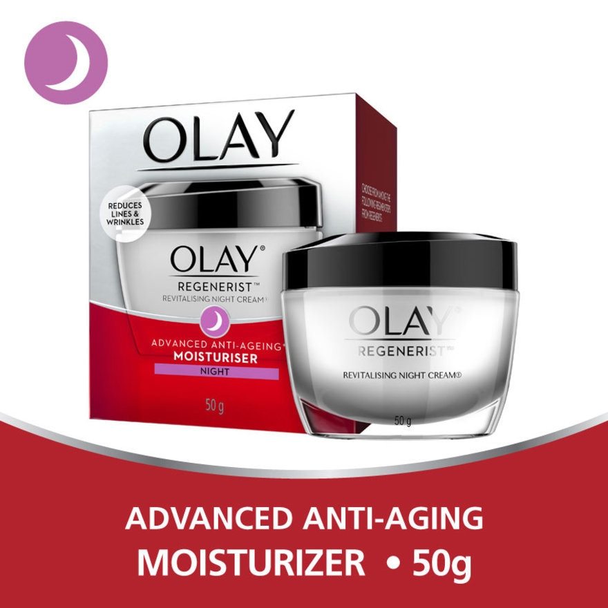 OLAY Moisturiser night cream skincare anti aging 50 gram