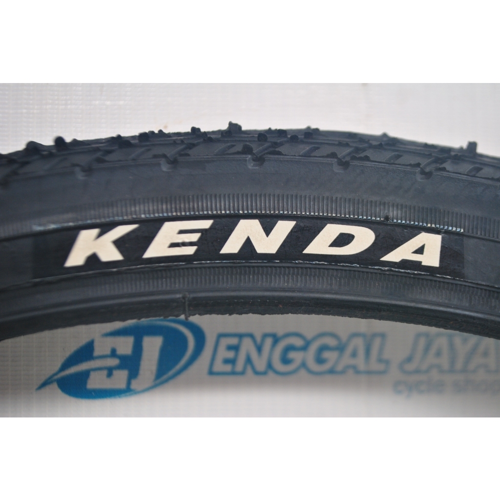 Ban Luar Sepeda Kenda 26 X 1.75 Type K924 Hitam Polos Halus Sepeda Gunung MTB Mini CTB Federal Kenda