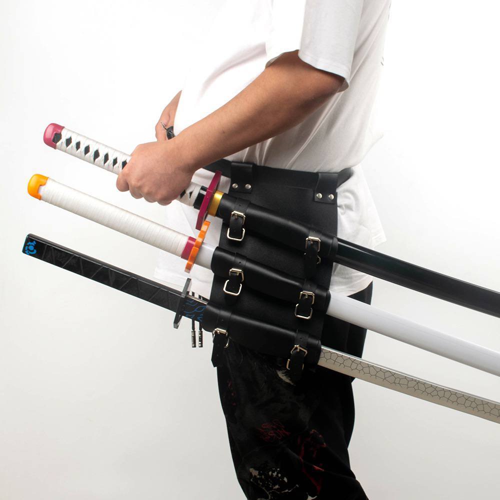 Tali Pinggang/sabuk katana (buat cosplay) Premium Limited Edition Sabuk pedang Pegangan pedang Katan