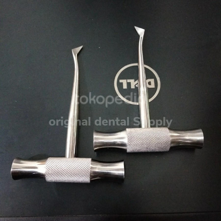 Dental elevator Cryer sepasang kanan kiri Cryer T Hammer