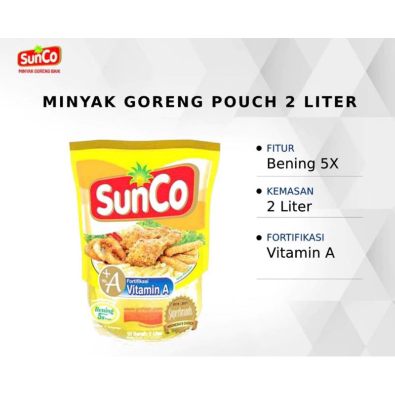 

minyak goreng sunco 2 liter