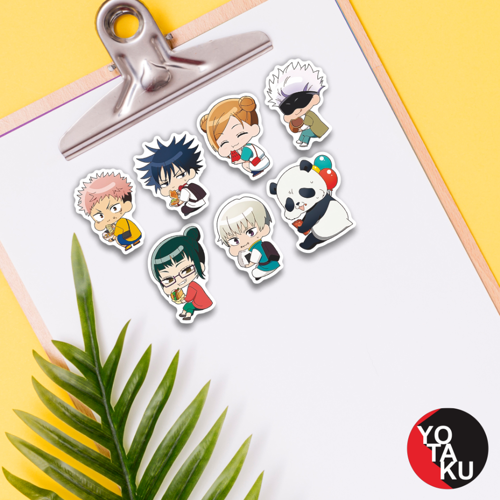 

Stiker Sticker Anime Merchandise Anime Jujutsu Kaisen 1st Season Seri 3 Gojo Megumi YOTAKUSHOP