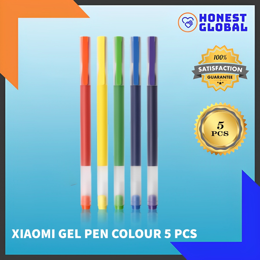 

Xiaomi Gel Pen Colour 5 Pcs 100% Original