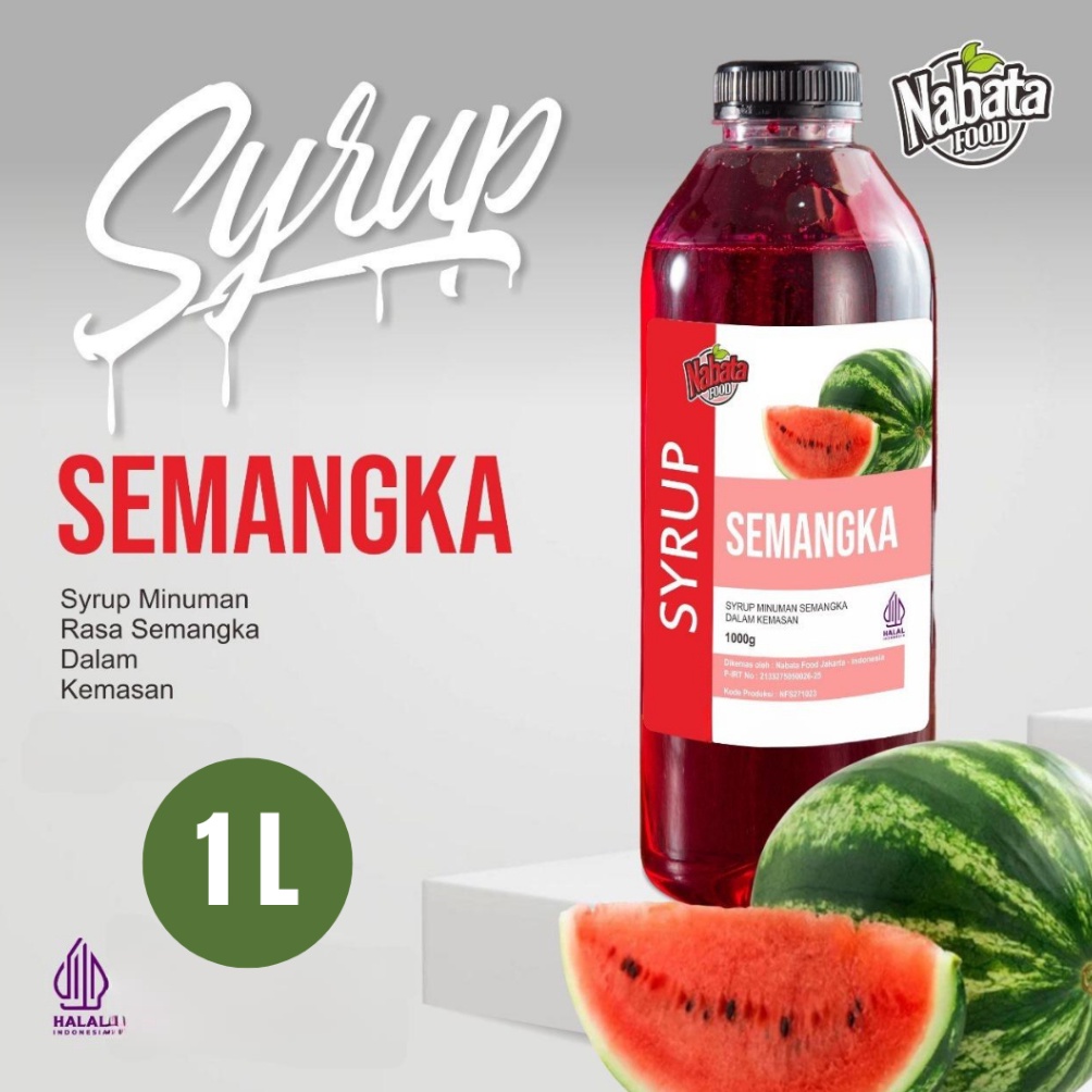 

[0GK61] Sirup Semangka India 1 liter Tembikai Malaysia Grosir