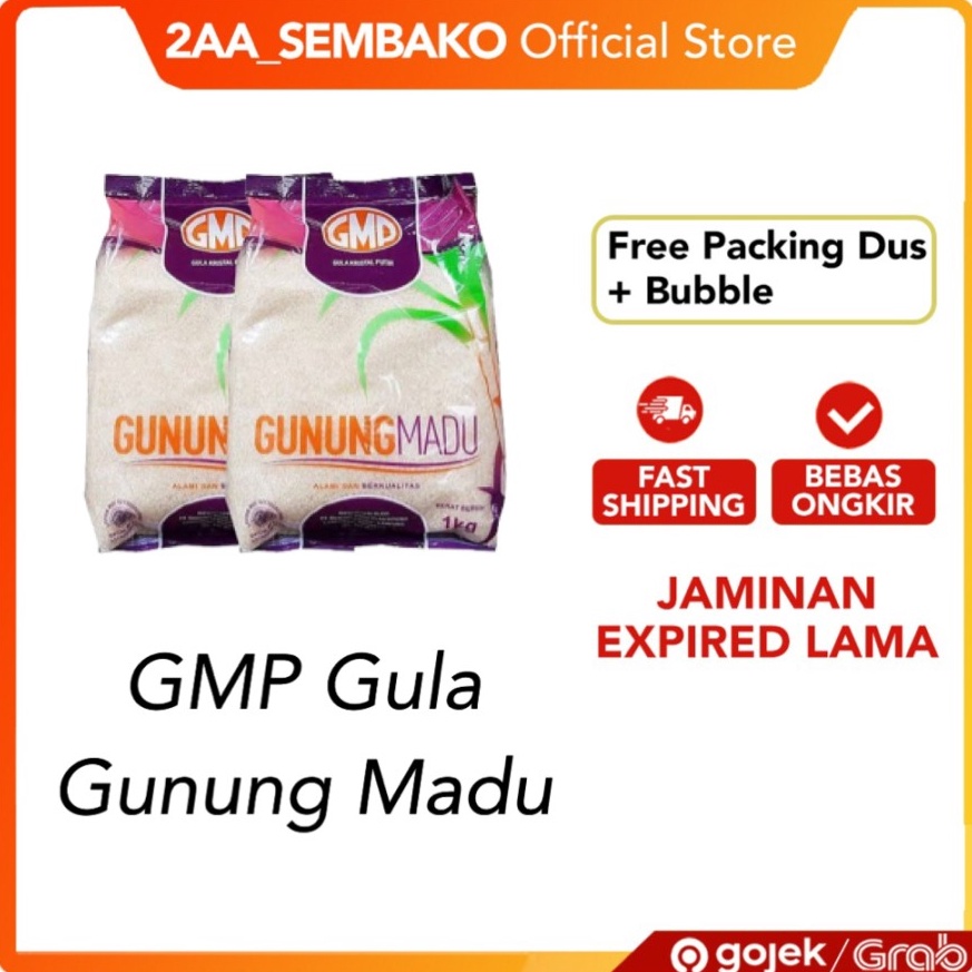 

[MIC87] Gula Pasir Gmp gunung madu 1 Kg w0bt0