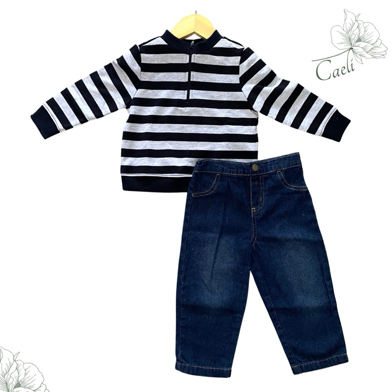 Setelan Sweater & Celana Anak Laki-Laki Branded  Sisa Ekspor | Sweater Anak Laki-Laki Sisa Ekspor | 