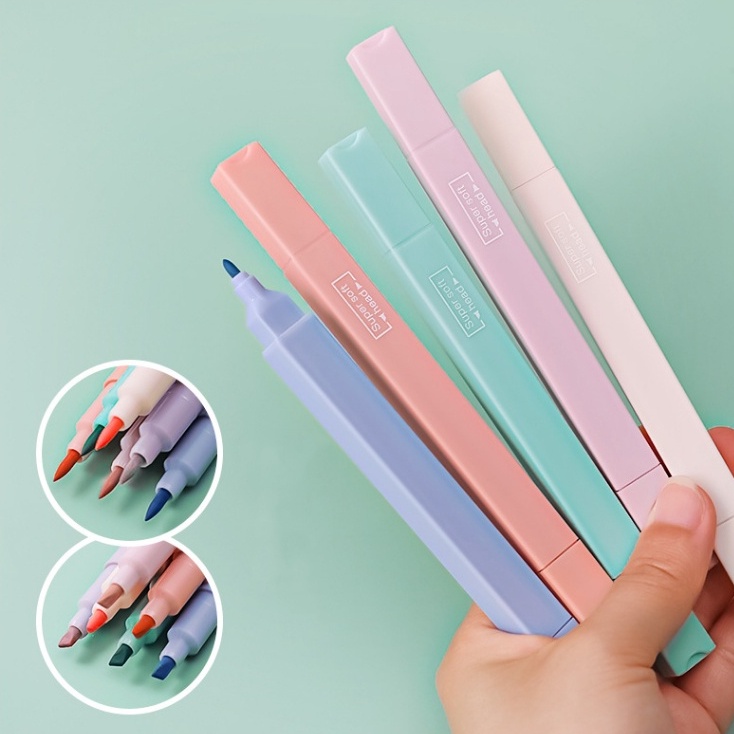 

!!KMK HM64 Stabilo isi 6 Warna Pastel Stabilo Highlighter Stabilo Warna Pastel Highlighter Color 6 Pcs Baru