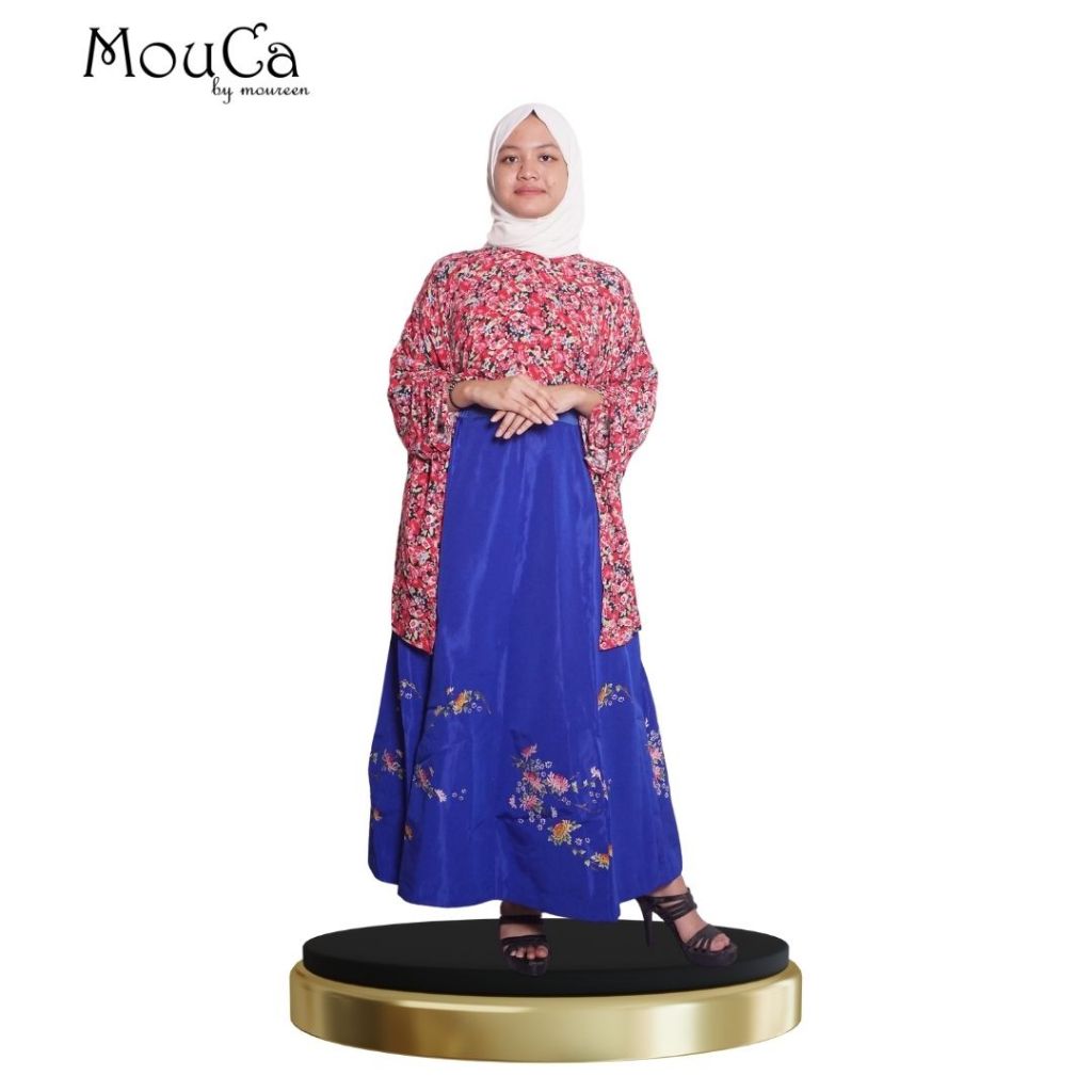 SETELAN ONE SET ROK ANIA PREMIUM / ON SET KEKINIAN / ONE SET BUNGA