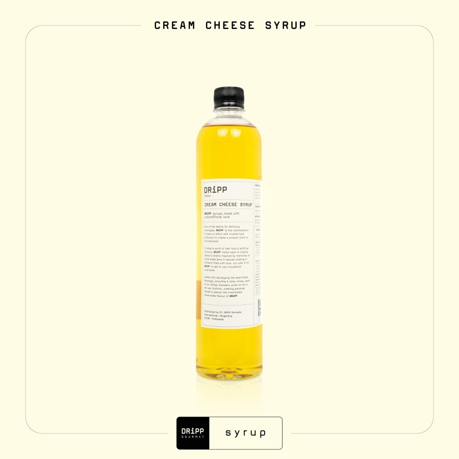 

DRIPP SYRUP CREAM CHEESE 760 ML