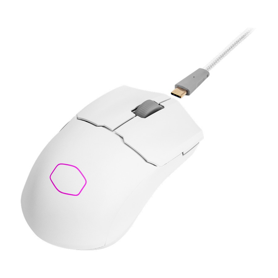 Cooler Master MM712 / MM-712 Wireless Gaming Mouse - White
