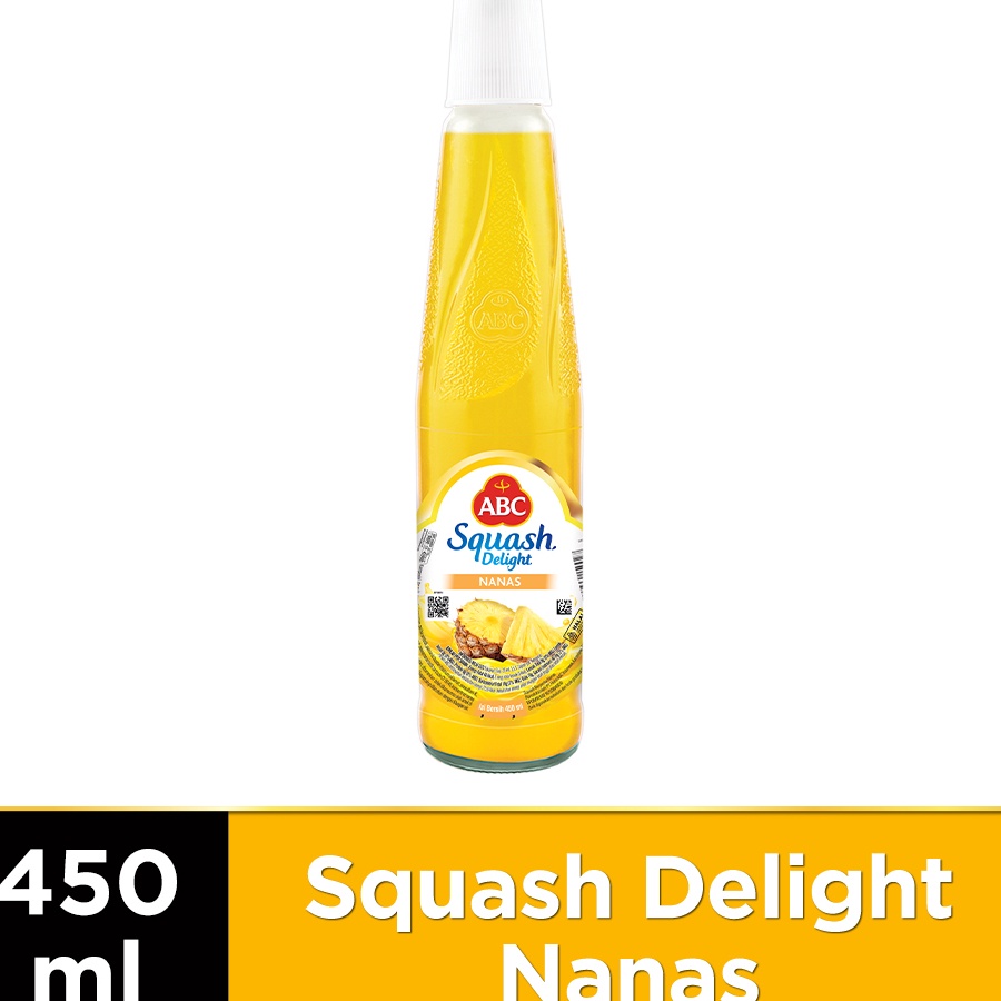 

❇Best Produk✧ ABC Sirup Squash Delight Nanas 450 ml N75 ❈