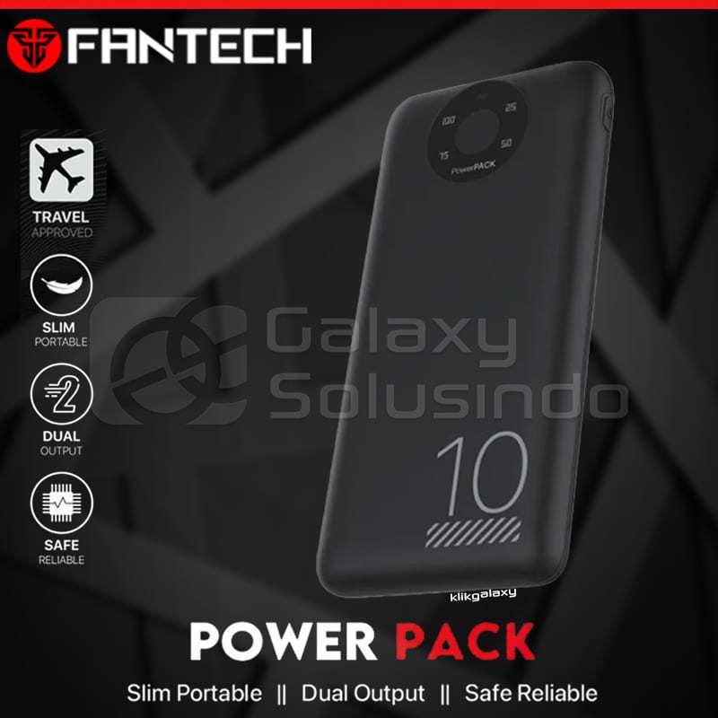 FANTECH S1 PowerPack 10.000mAh Dual Input USB Micro Type-C Powerbank