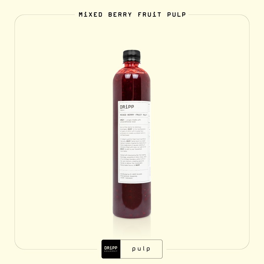 

DRIPP MIXED BERRY FRUIT PULP 760 ML