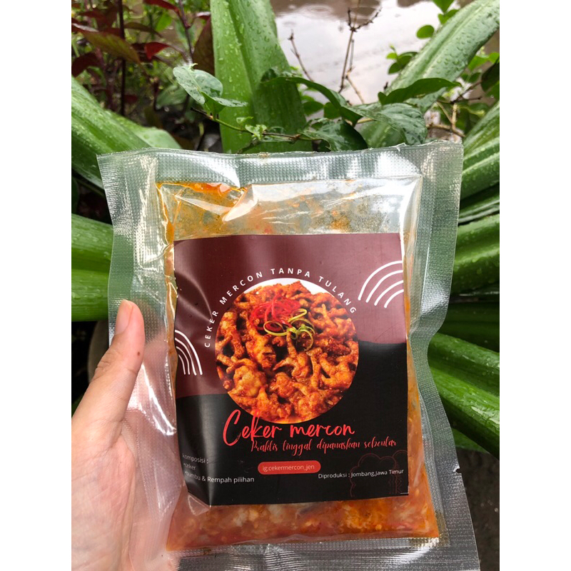 

Ceker mercon tanpa tulangggg