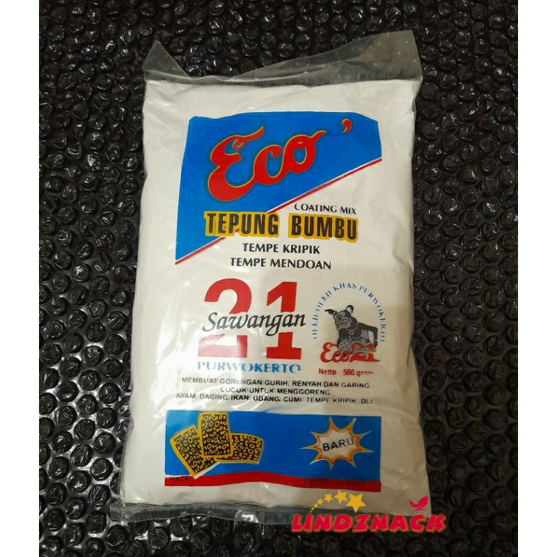 

Tepung Bumbu Mendoan / Keripik Eco 21 500 gr