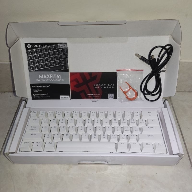 Keyboard Fantech Maxfit61 MK857 (second) [baca deskripsi]
