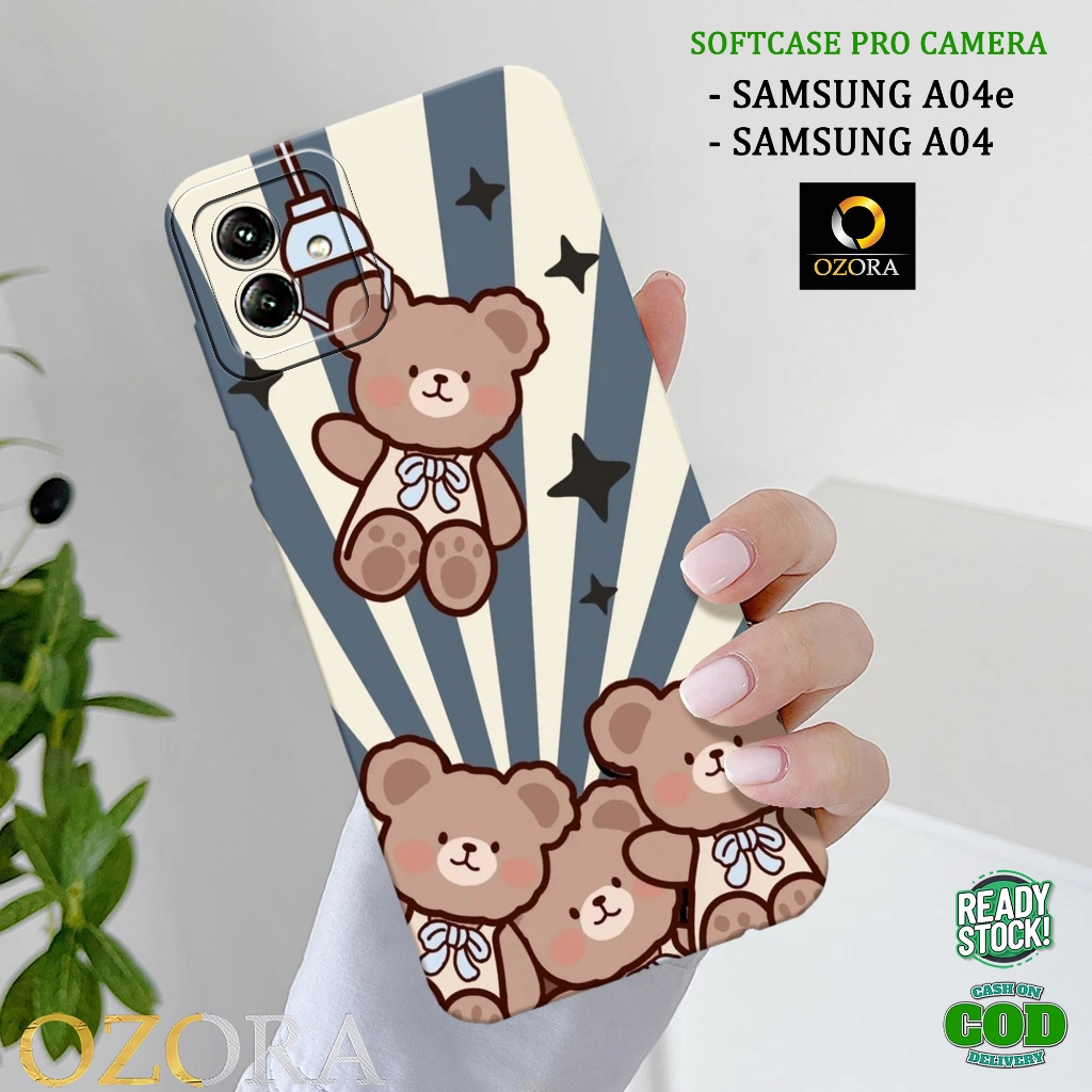 OZORA - Case Samsung Galaxy A04e / A04 Terbaru - Fashion Case Kartun Lucu - Casing Hp Samsung A04e /
