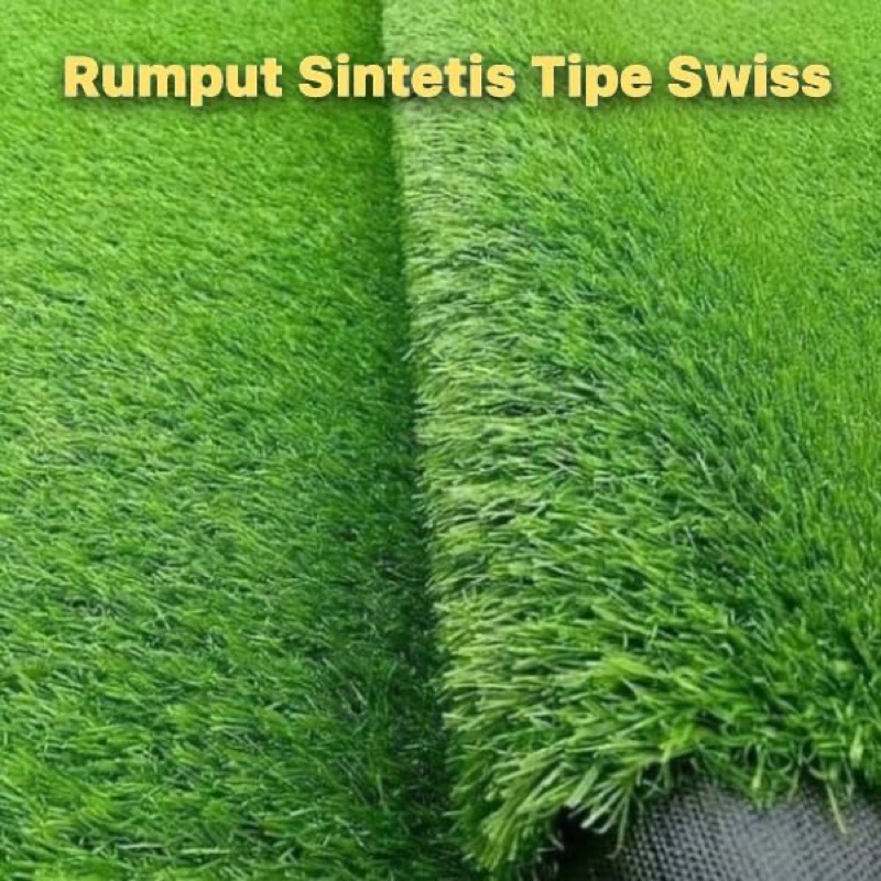 [TERMURAH] RUMPUT SWISS SINTETIS / METER