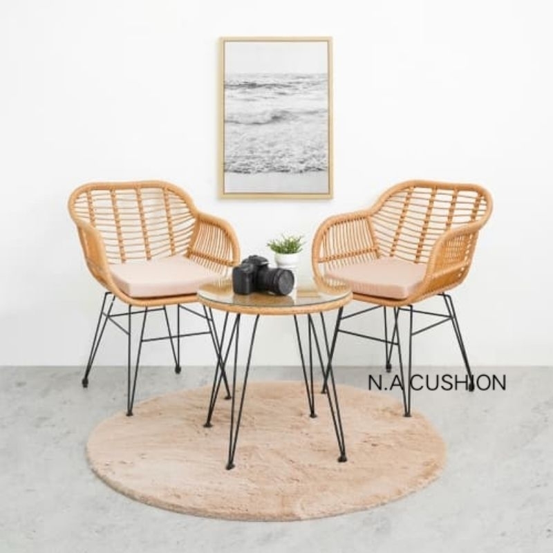 Kursi Teras Rotan minimalis