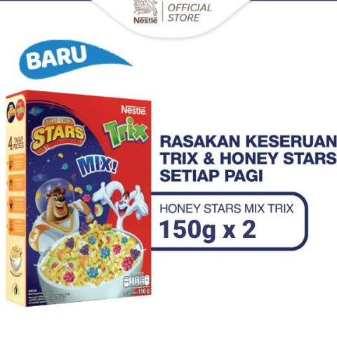 

Harga Promo➷ HONEY STARS Mix Trix 150g x 2 Grosir