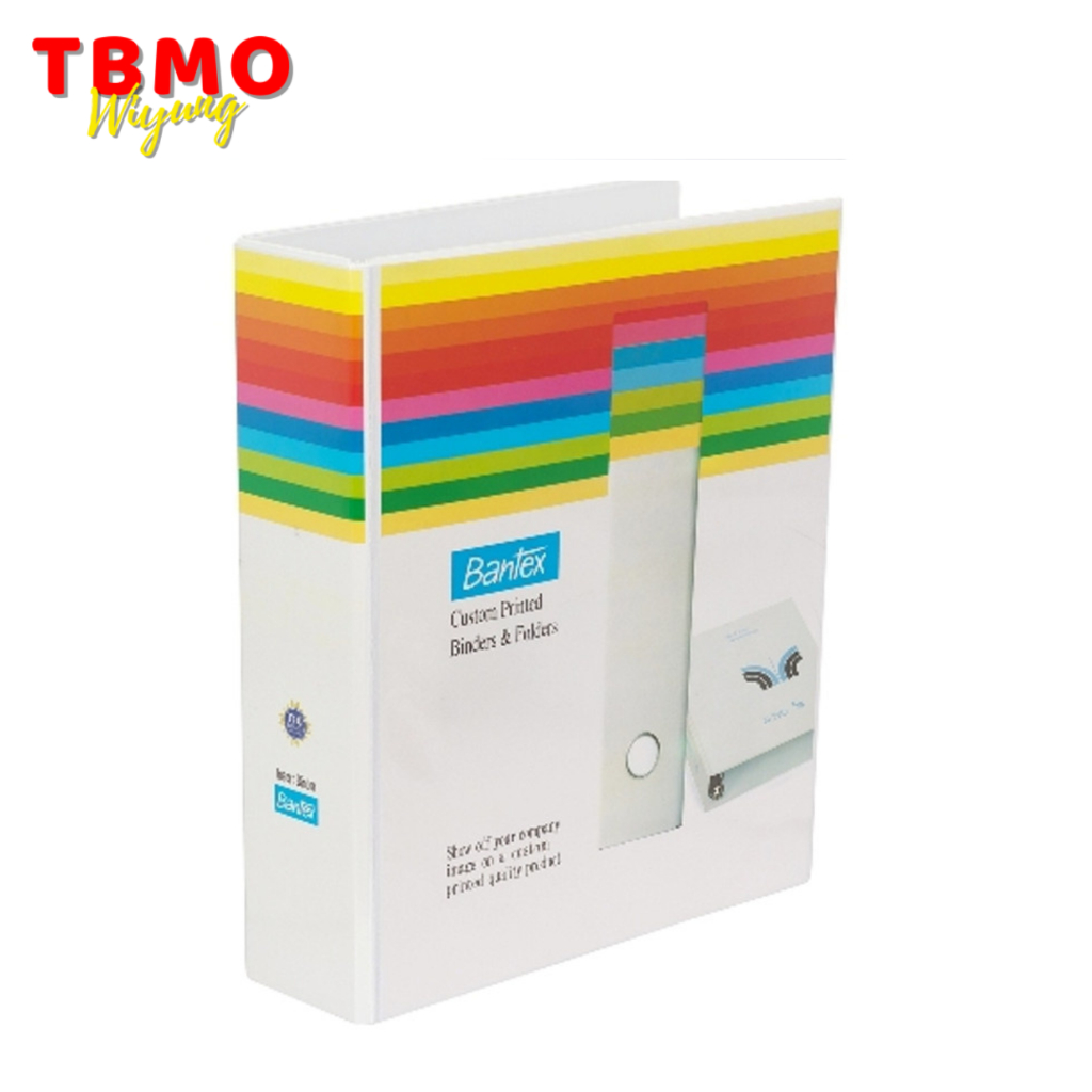 

TBMO Bantex Insert Ring Binder / Ordner 2 Ring 65mm A4 White 8562 07