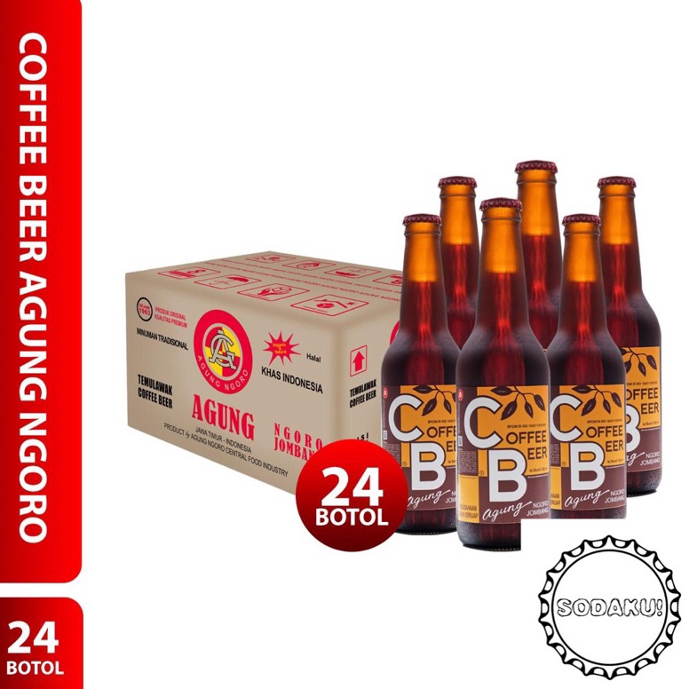 

Coffee Beer Agung Ngoro Halal per-dus (isi 24 botol) Best Produk ★