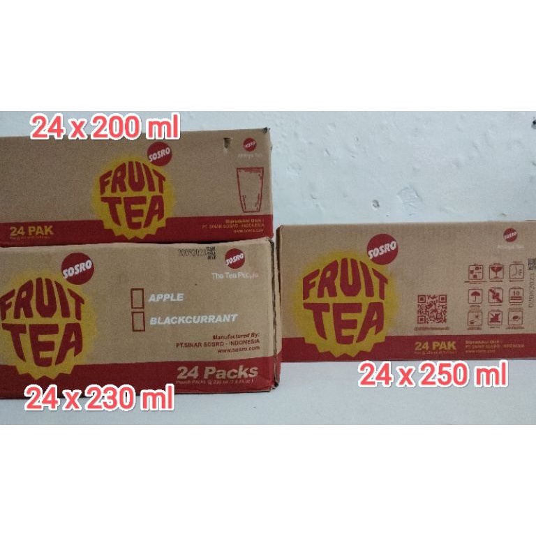 

[♟D47\] FRUIT TEA DUS KARTON KARDUS KOTAK 250ml GENGGAM 200ml POUCH 200ml Paling Laris