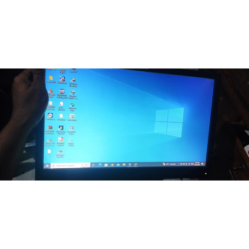 monitor komputer LED spc 19 wide