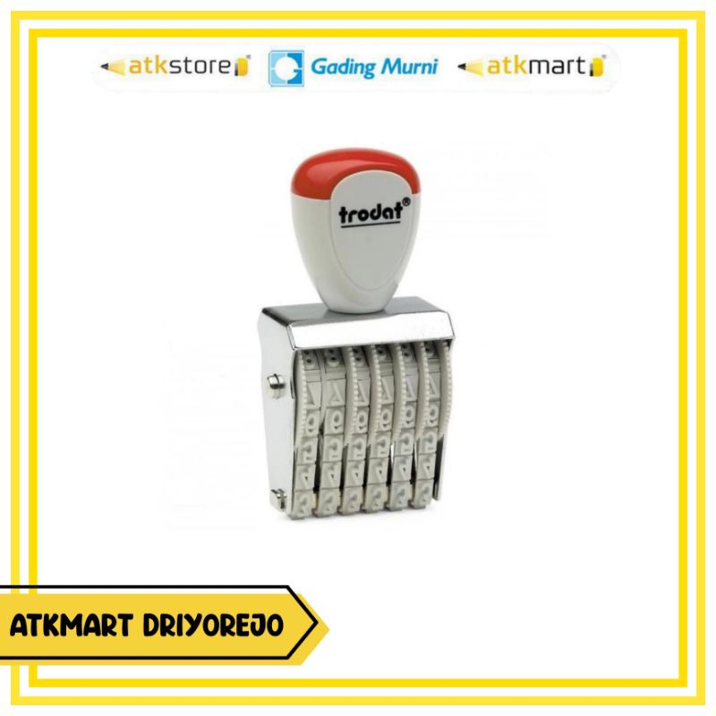 

TRODAT STEMPEL ANGKA 6DIGIT 1576 7.0MM