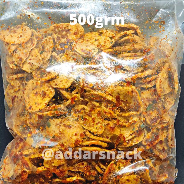 

[KODE PRODUK 8TNKT9791] Keripik Basreng Bumbu Basah Daun Jerukto 500Grm