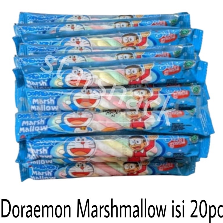 

[♛L14\] MARSHMALLOW Kepang Doraemon isi 20pc [98]