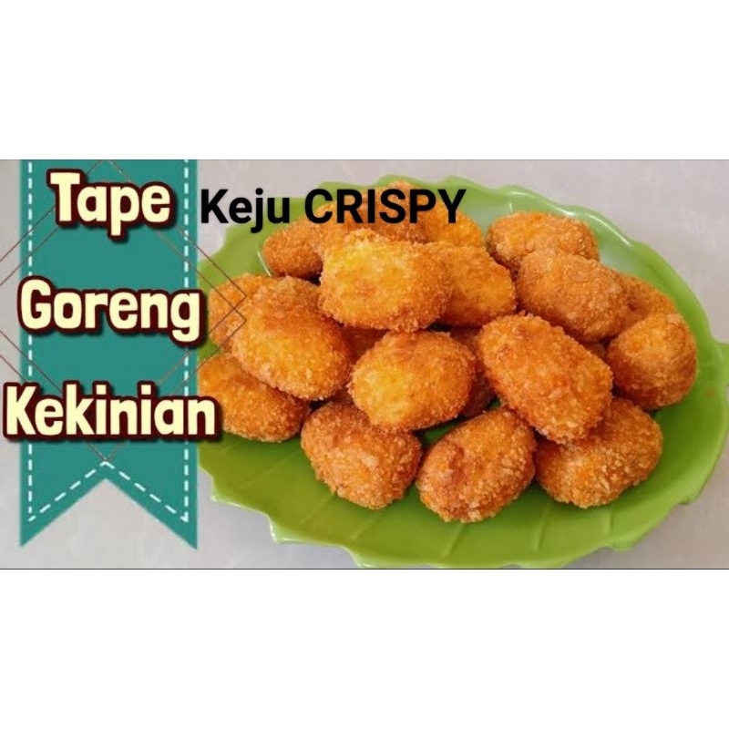 

PRODUK BARU TAPE KEJU CRISPY ISI 12