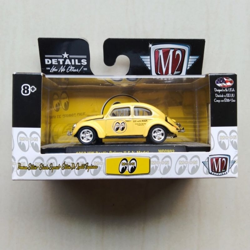 M2 Machines 1953 VW Volkswagen Beetle Deluxe Mooneyes