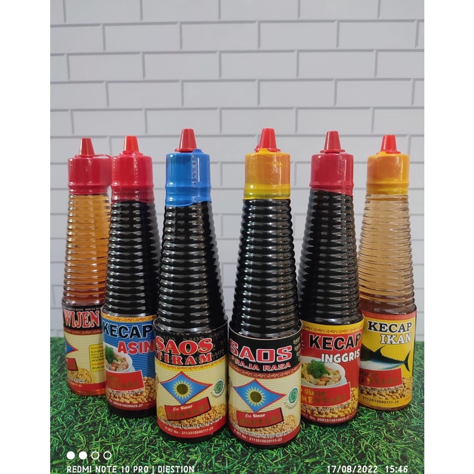 

✫Ready➞ Paket Hemat 1 Isi 6 [Minyak Wijen, Kecap Ikan, Saos Ingris, Kecap Asin, Saos Tiram, Saos Rajarasa] M47 ✿
